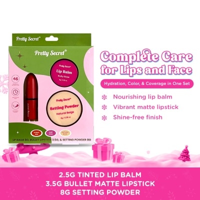 PRETTY SECRET PRETTY SECRET Lips and Face Make-Up Gift Set