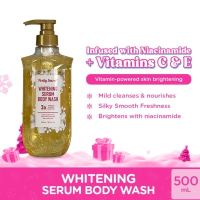 PRETTY SECRET PRETTY SECRET Whitening Serum Body Wash 500ml Gift Set