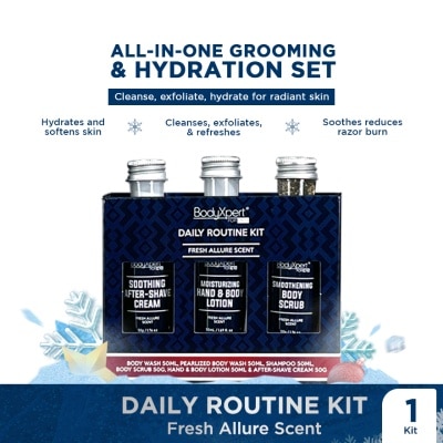 BODYXPERT BODYXPERT Daily Routine Kit Fresh Allure Scent Bodycare 50ml Gift Set