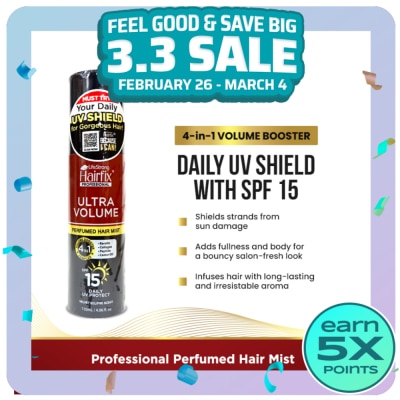 HAIRFIX HAIRFIX Professional Ultra Volume Hair Mist SPF15 120ml