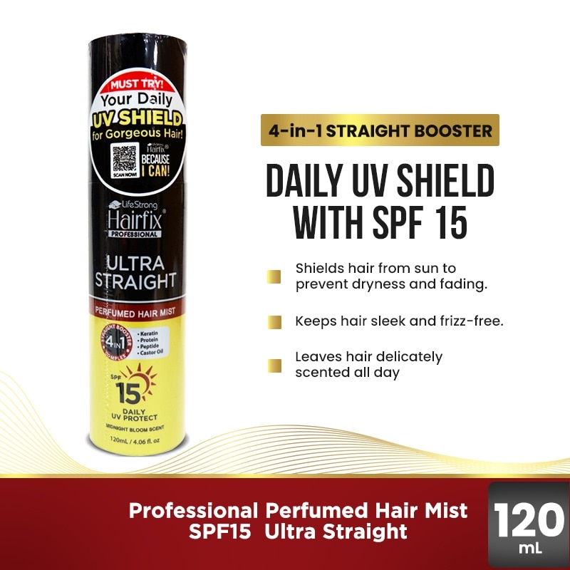 HAIRFIX Professional Ultra Straight Hair Mist SPF15 120ml