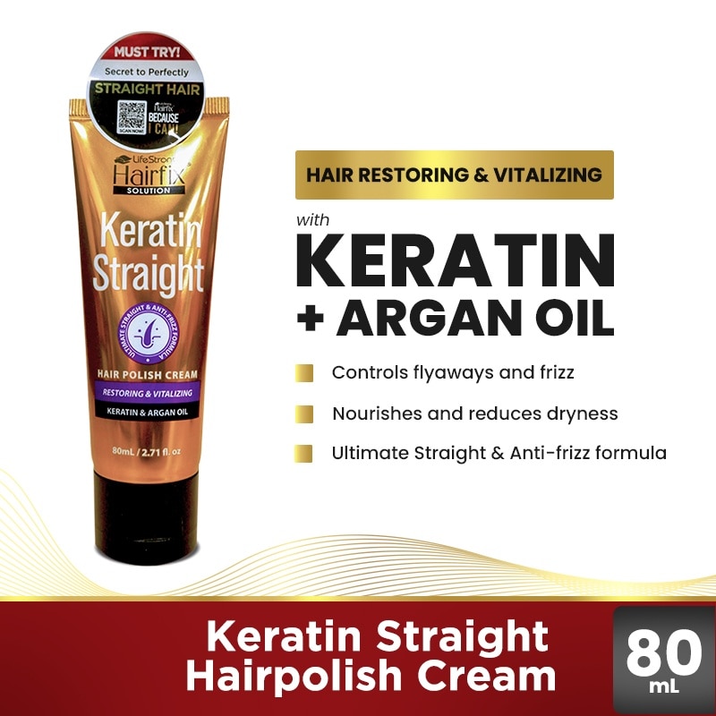 HAIRFIX Keratin Straight Hair Polish Cream 80ml