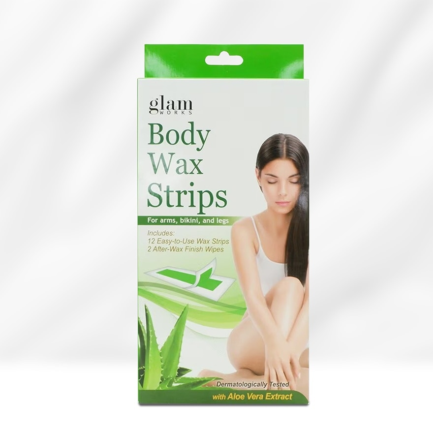 Body Wax Strips 1box