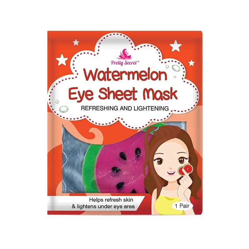 Watermelon Eye Sheet Mask 1 Pair