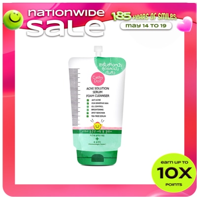 CATHY DOLL - Acne Solution Serum Foam Cleanser 12ml