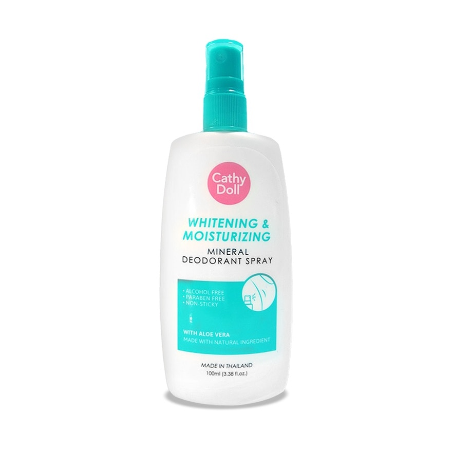 Whitening & Moisturizing Mineral Deodorant Spray 100ml