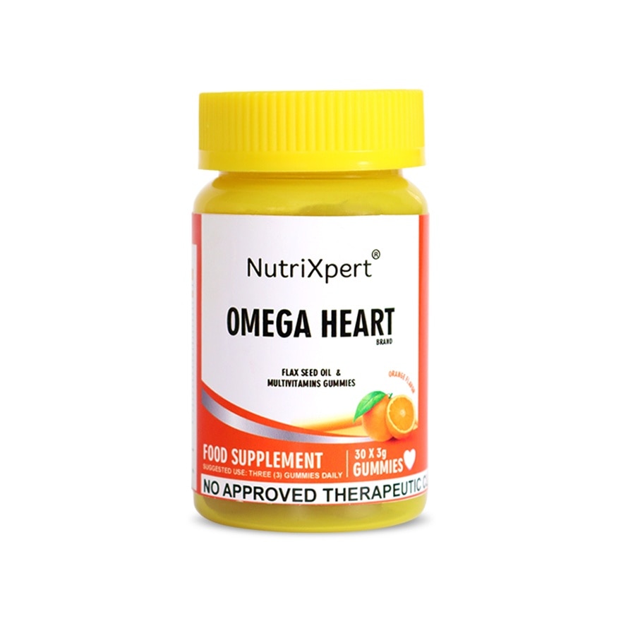 NUTRIXPERT Omega 3-6-9 Heart Gummies 30s 3g