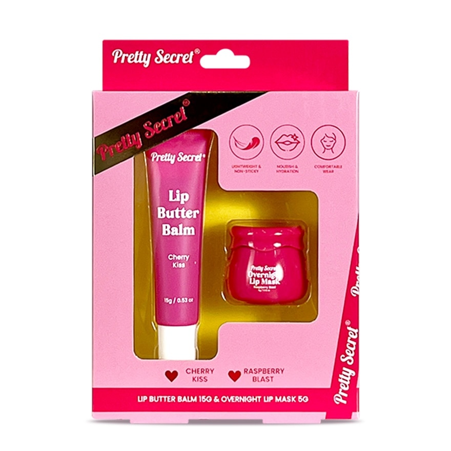 PRETTY SECRET Flavored Lip Duo Gift Set