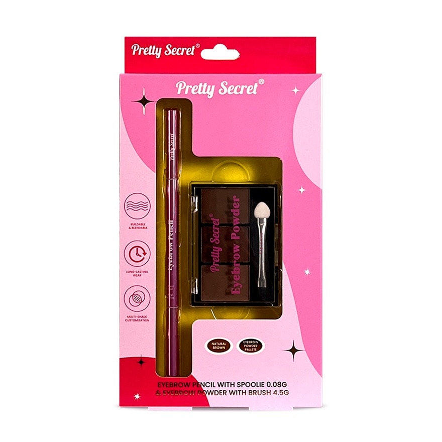 PRETTY SECRET Eyebrow Kit Gift Set