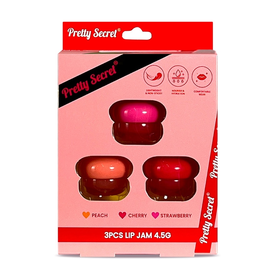 PRETTY SECRET Fruity Lip Jam Gift Set