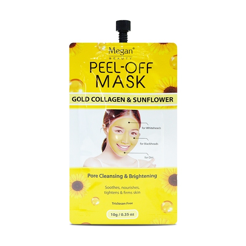 Gold Collagen  Peel Off Clay Mask 10g