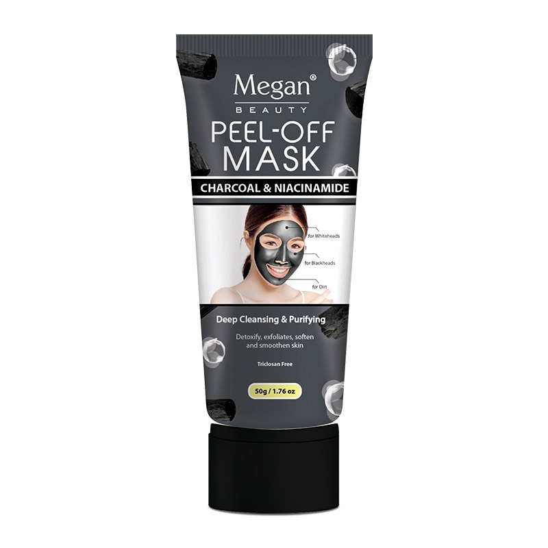 MEGAN Peel Off Mask Charcoal N Niacinamide 50g