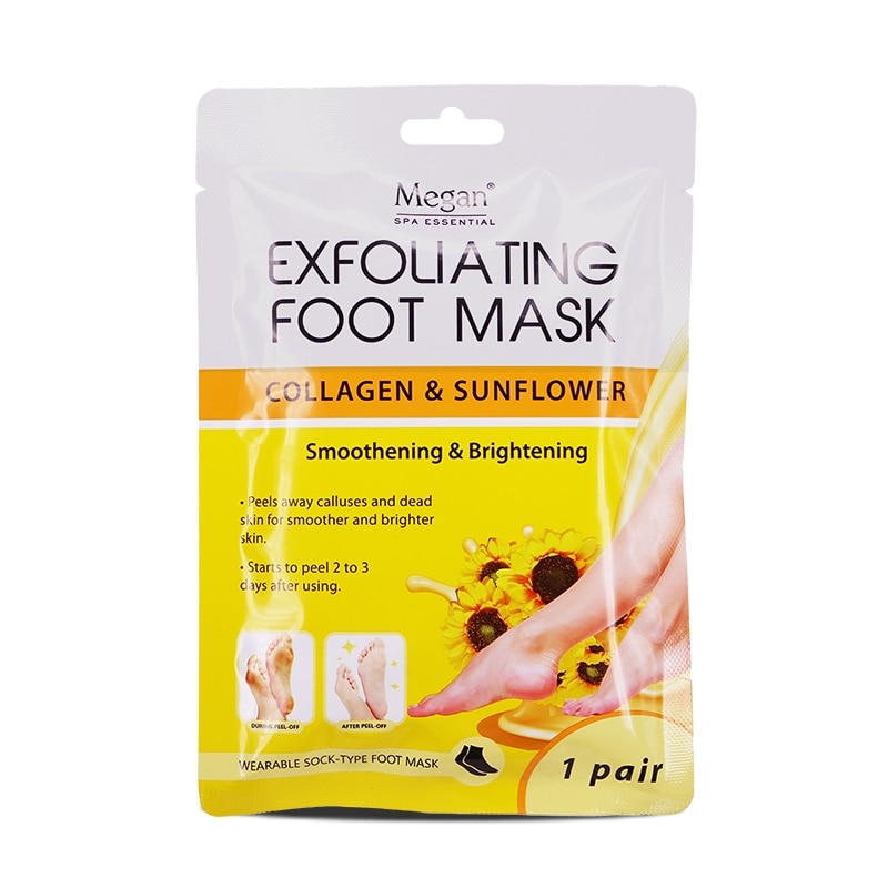 Exfoliating Foot Mask with Collagen 1 Pair