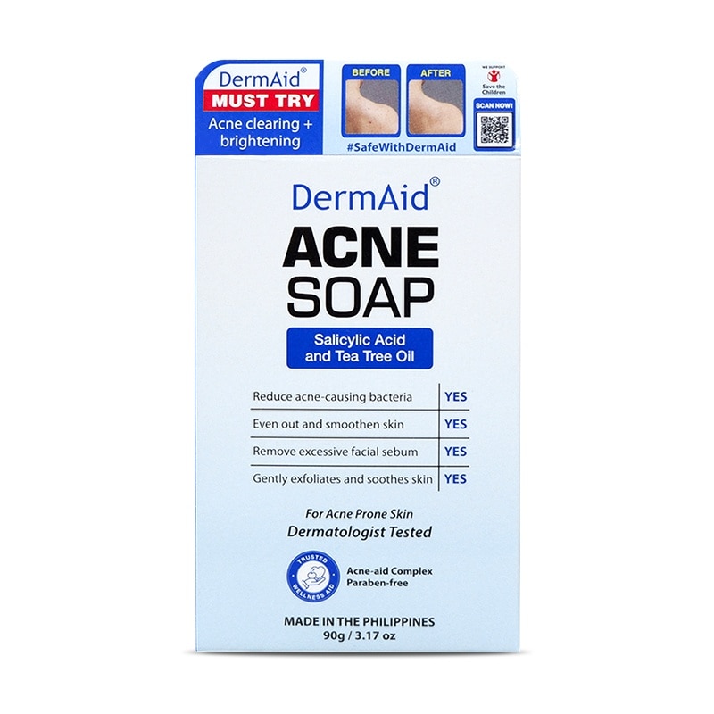 Acne Soap Facial Cleansing Bar 90g