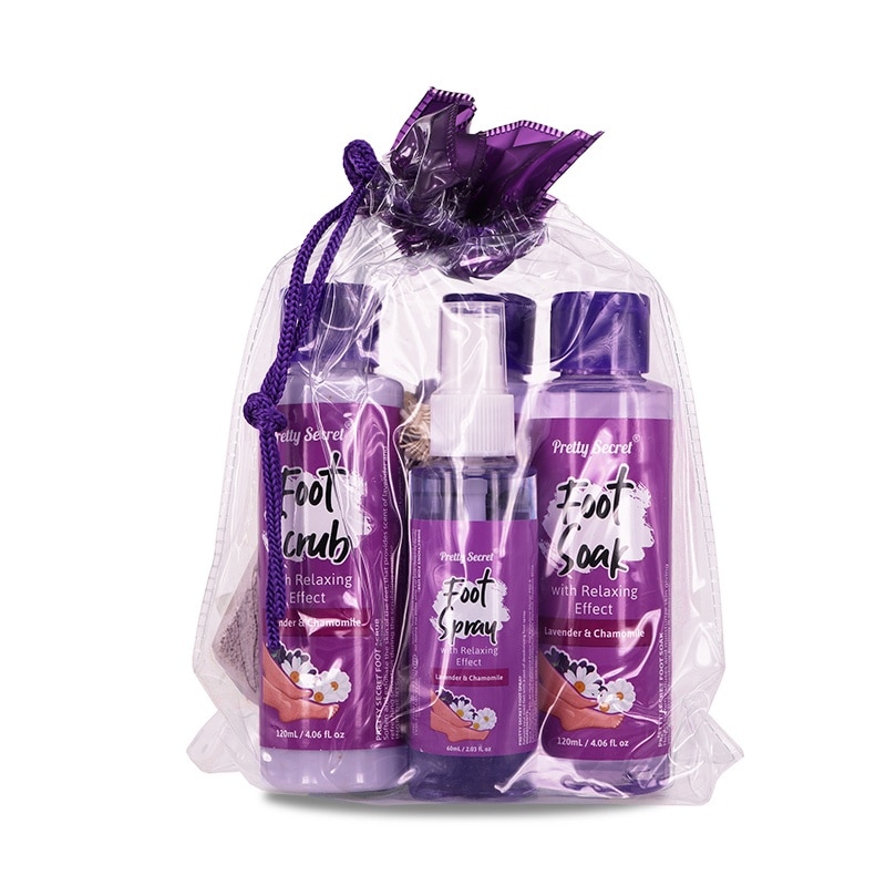 Lavender and Chamomile Foot Pack with Pumice 4 x 120ml