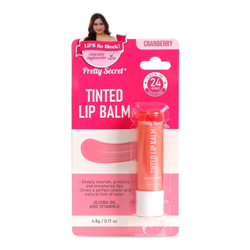 Cranberry Tinted Lip Balm 4.8g