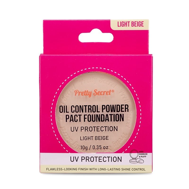 Face Powder Pact Light Beige 10g
