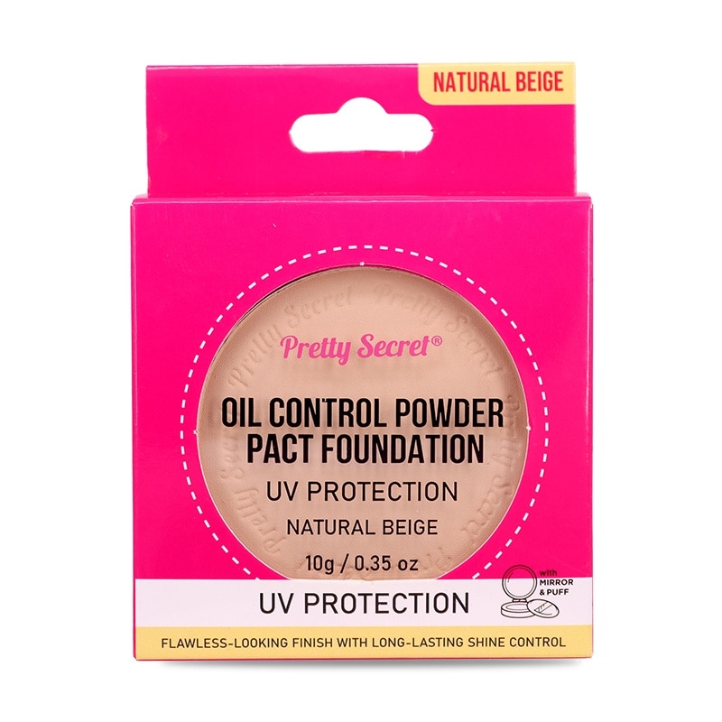 Face Powder Pact Natural Beige 10g