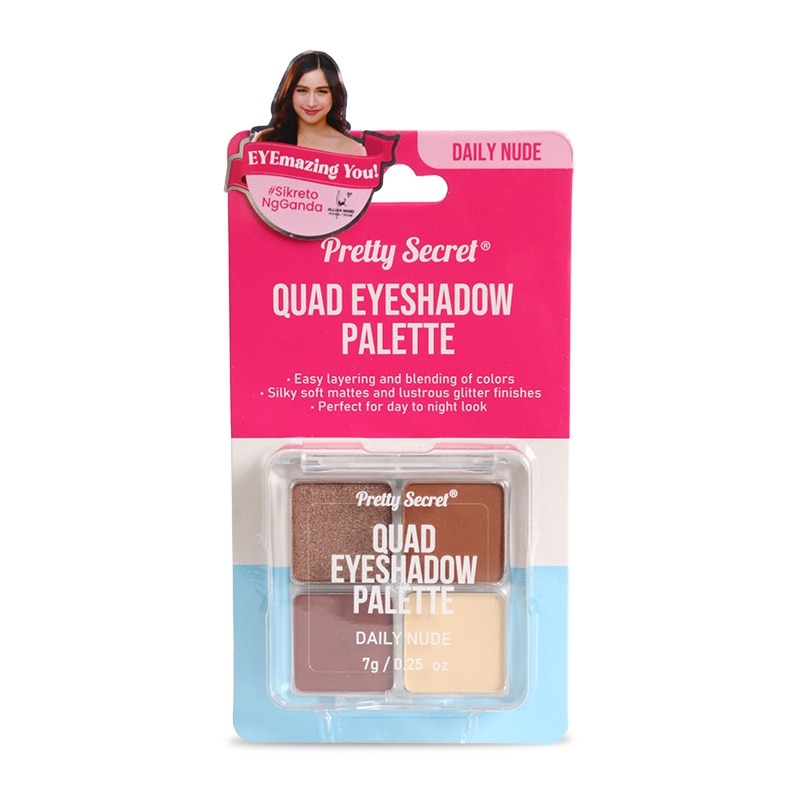 Quad Eyeshadow Palette - Daily Nude 7g