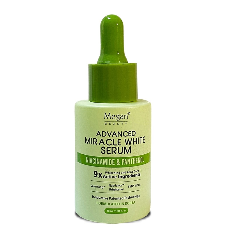MEGAN Beauty Advanced Miracle White Serum 30ml Niacinamide N Panthenol