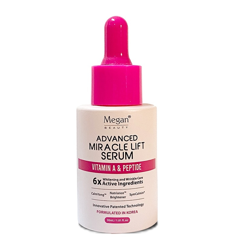MEGAN Beauty Advanced Miracle Lift Serum 30ml Vitamin A N Peptide