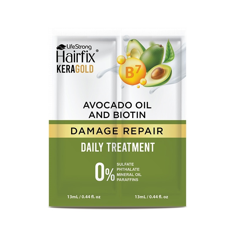 Keragold Avocado & Biotin Damage Repair Treatment 26mlx6pcs