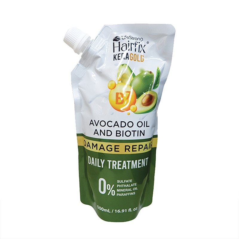 HAIRFIX Keragold Avocado Oil and Biotin Damage Repair Treatment 500ml