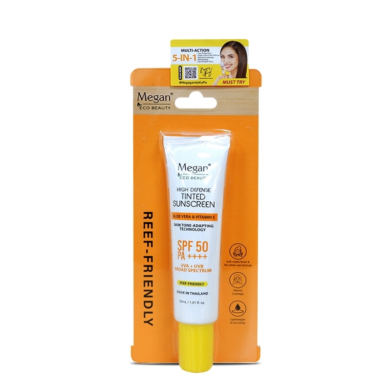MEGAN Eco Beauty High Defense Tinted Sunscreen SPF 50 ++++
