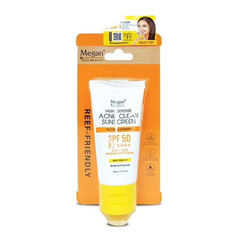 MEGAN Eco Beauty High Defense Acne Clear SPF 50 ++++