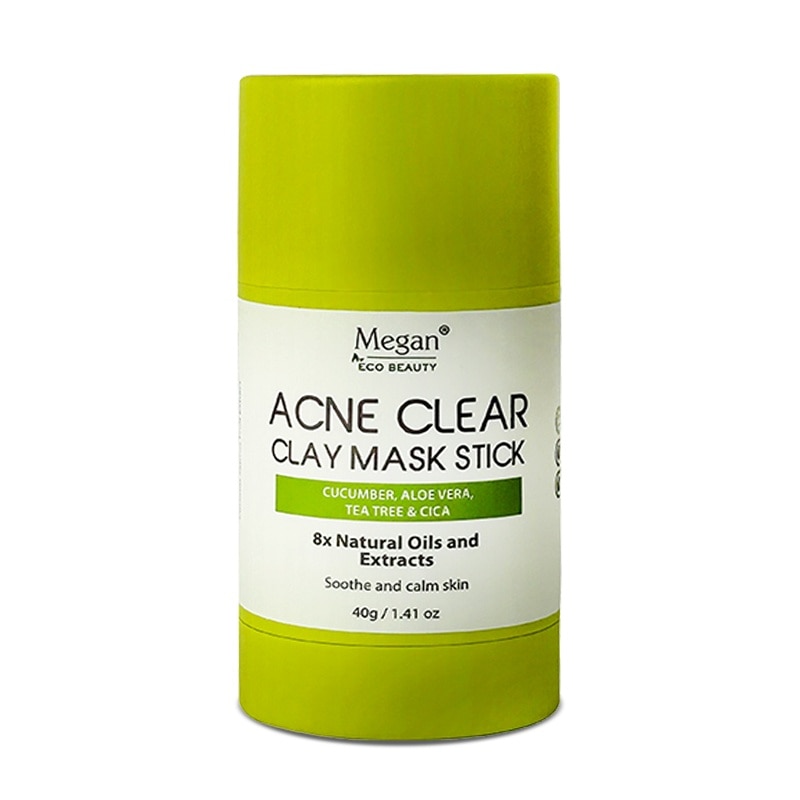 MEGAN Eco Beauty Acne Clear Clay Mask Stick 40g