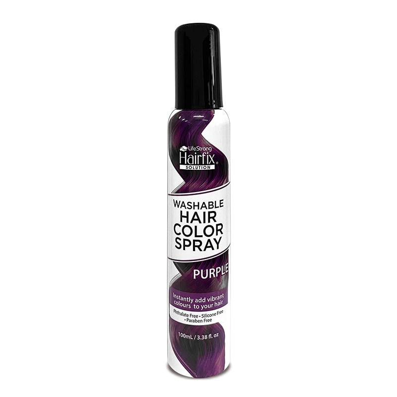 HAIRFIX Washable Hair Color Spray 100ml Purple