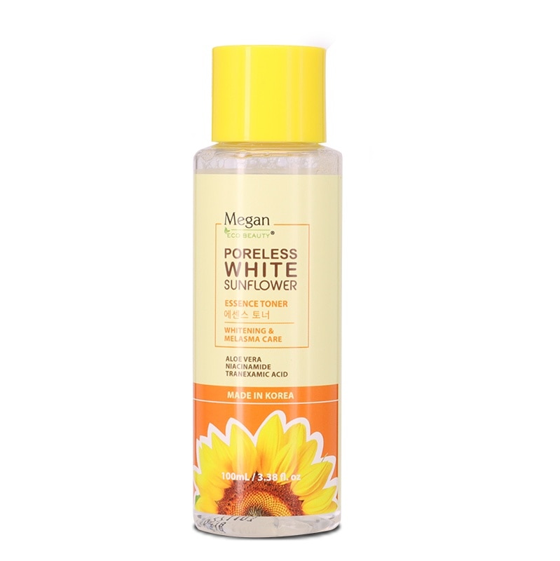 MEGAN Poreless White Sunflower Essence Toner 100ml