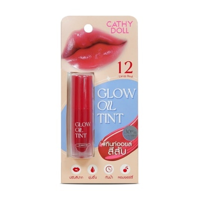CATHY DOLL CATHY DOLL Glow Oil Lip Tint Drop Red #12 2.4g