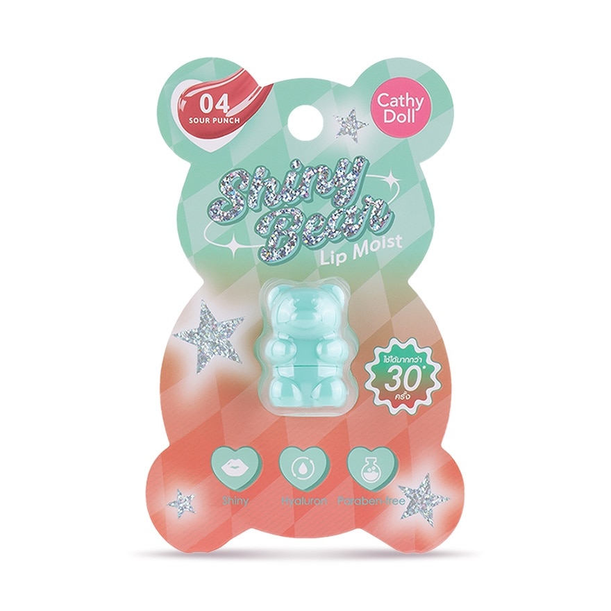 CATHY DOLL Shiny Bear Lip Moist Sour Punch 1.1g