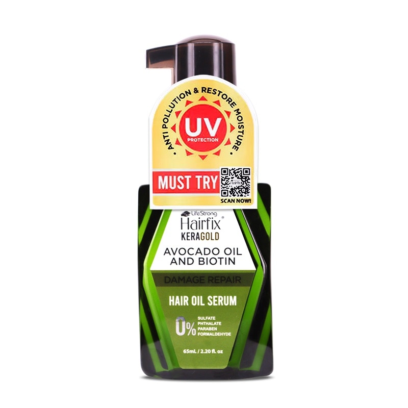 HAIRFIX Keragold Hair Avocado Oil and Bioten Serum Damage Repair 65ml