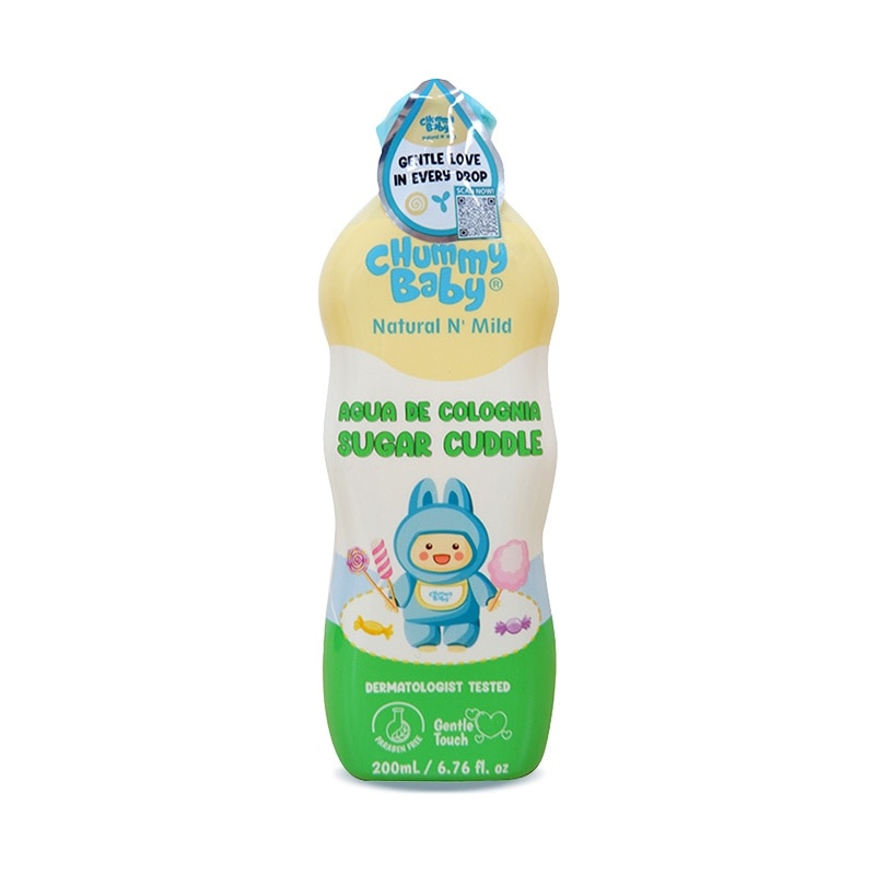 CHUMMY BABY Natural N' Mild Agua De Colognia Sugar Cuddle 200ml
