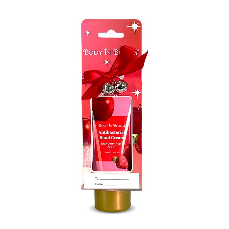 BODY IN BLOOM Antibacterial Hand Cream Strawberry Apple Scent 100ml Gift Set