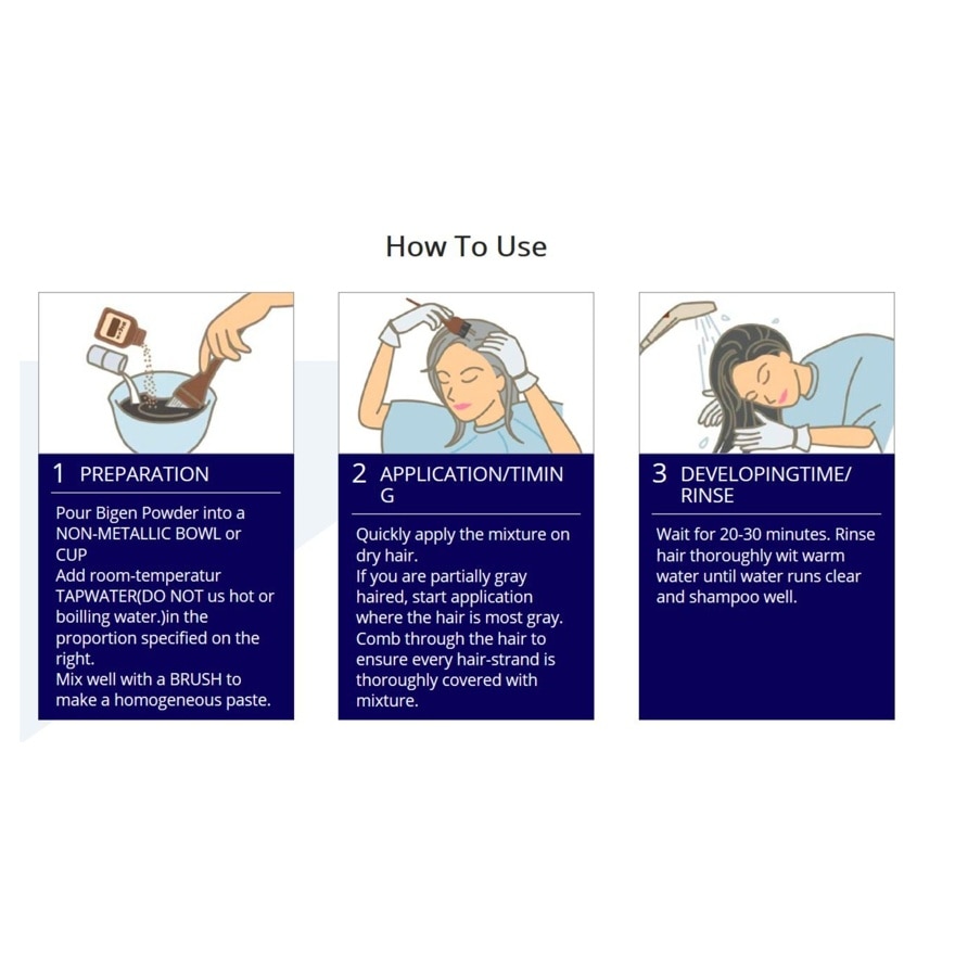 Powder Hair Dye Chestnut Brown