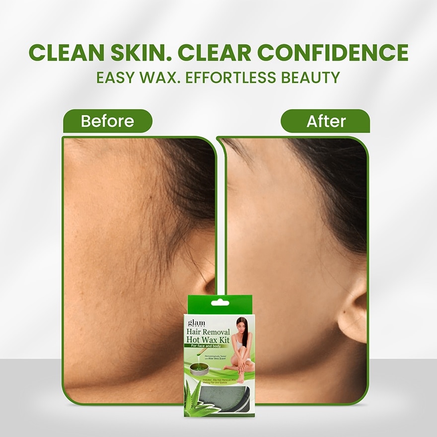 Hair Removal Hot Wax Kit