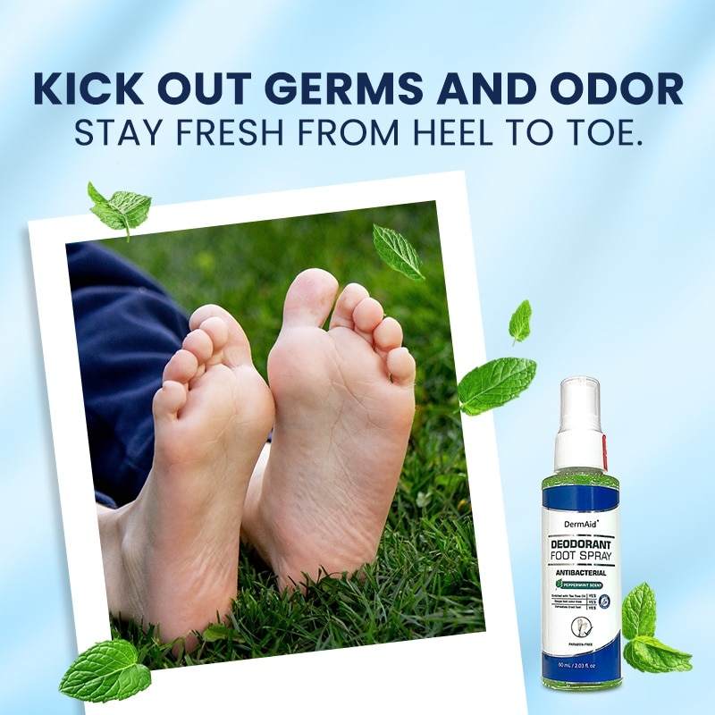 Peppermint Foot Deodorant Spray 60 mL