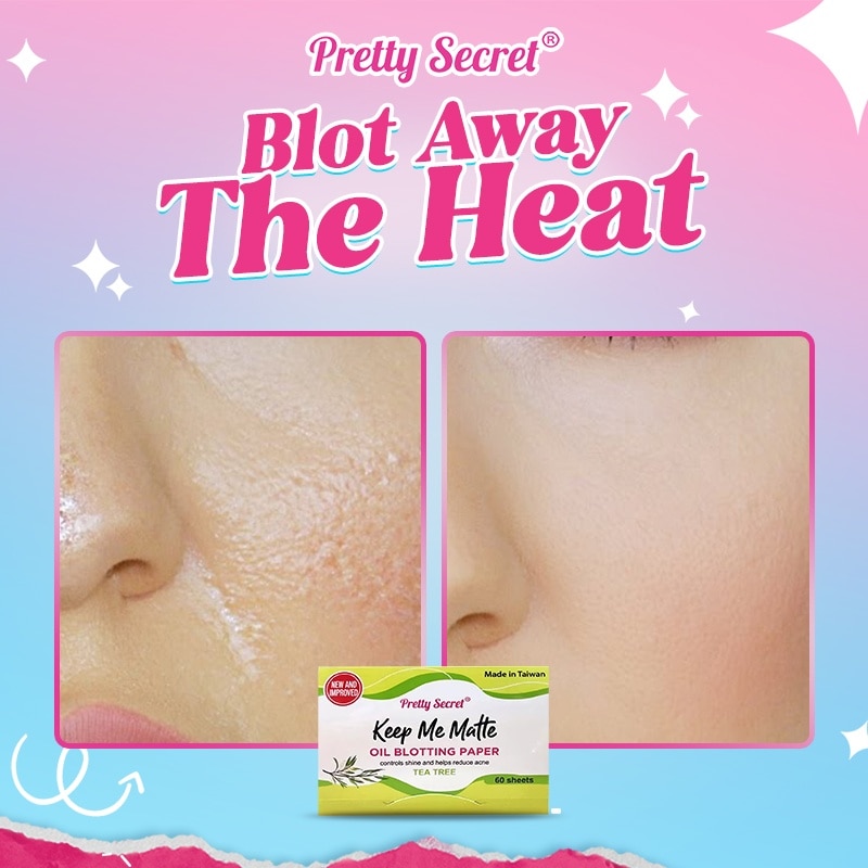 Oil Blotter - Tea Tree 60 sheets