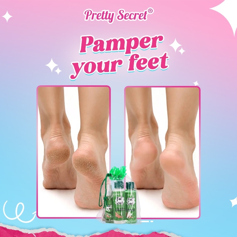 Eucalyptus and Peppermint Foot Pack with Pumice 4 x 120ml