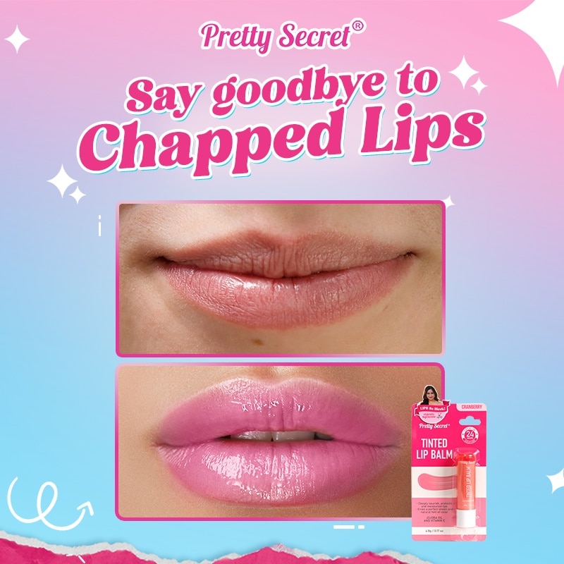 Cranberry Tinted Lip Balm 4.8g