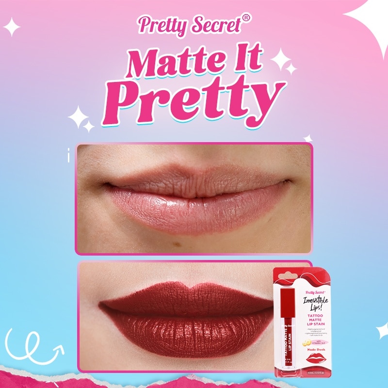 Tattoo Matte Lip Stain Nude Dusk 4.5ml