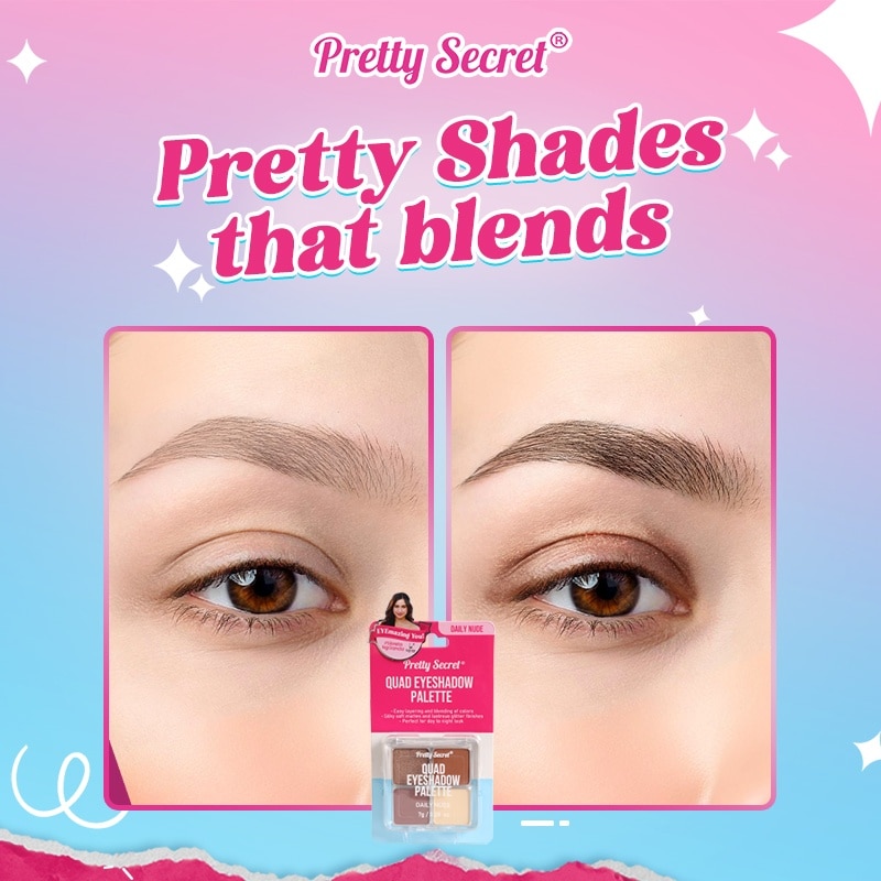 Quad Eyeshadow Palette - Daily Nude 7g