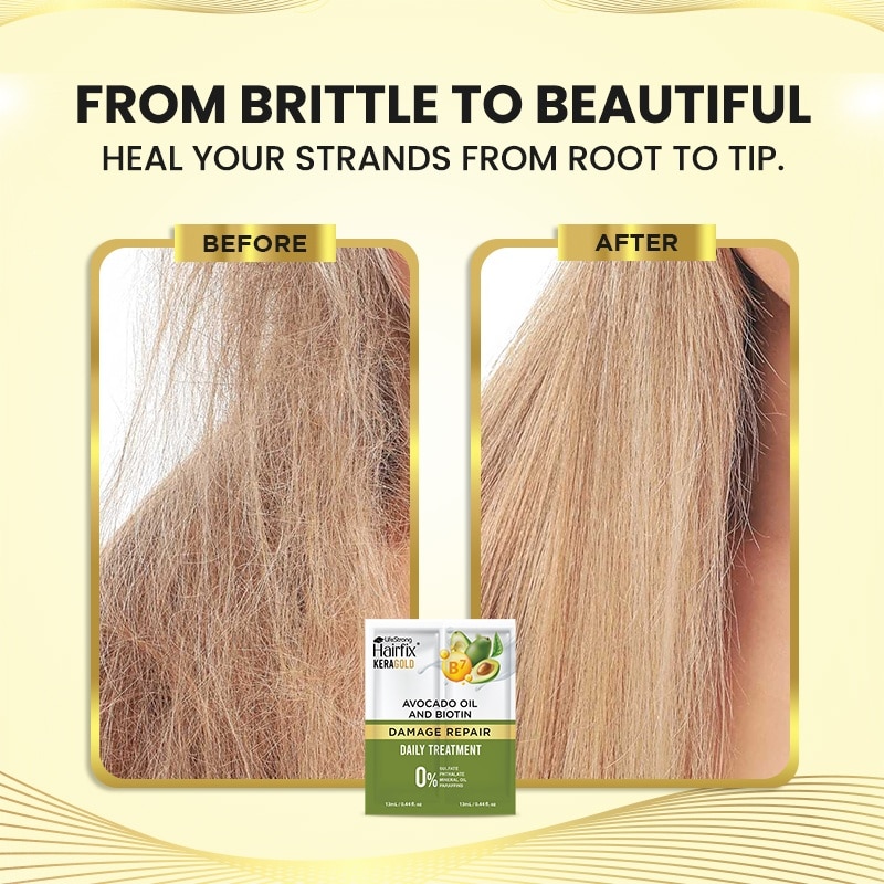 Keragold Avocado & Biotin Damage Repair Treatment 26mlx6pcs