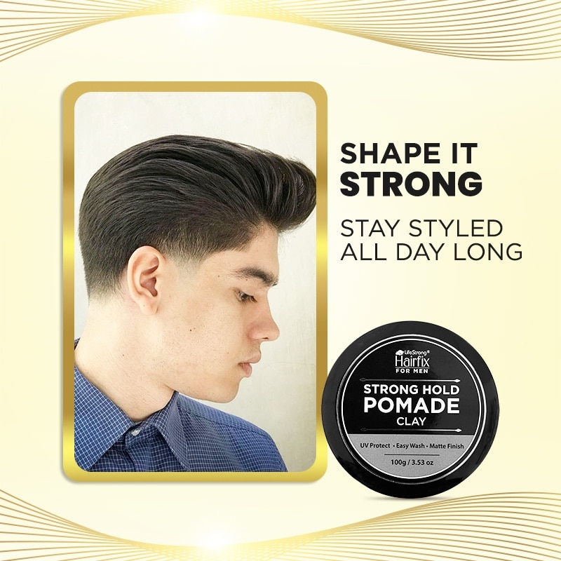 HAIRFIX for Men Strong Hold Pomade Clay 100g