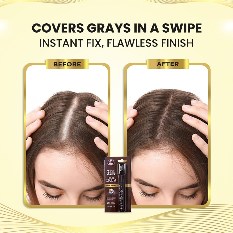 HAIRFIX Root Touch Up Hair Mascara 15g - Dark Brown