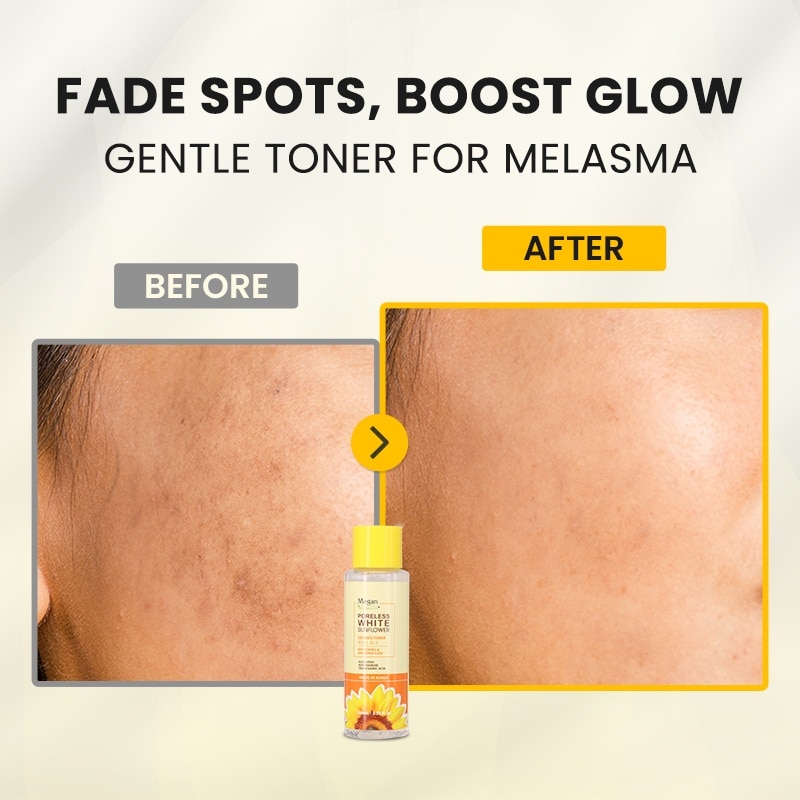MEGAN Poreless White Sunflower Essence Toner 100ml