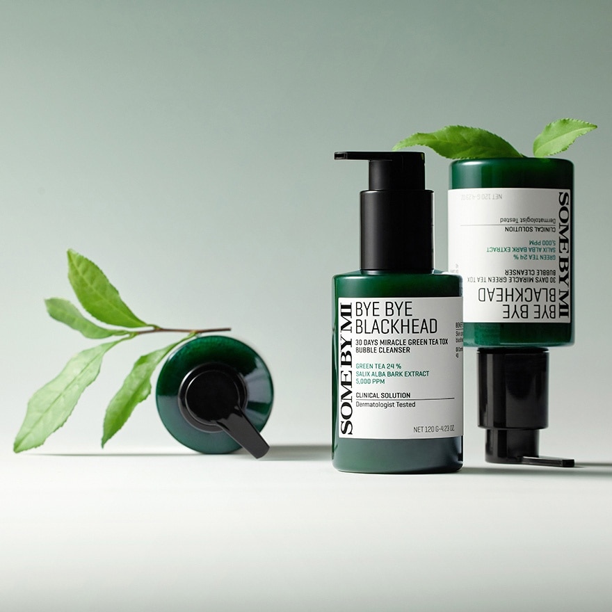 SOME BY MI Bye Bye Blackhead 30 Days Miracle GreenTea Bubble Cleanser 120g
